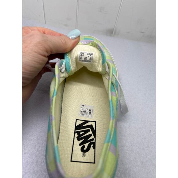 Vans New Womens Authentic Stackform Athletic Checker Platform Size 7.5 NWOB - Picture 7 of 7